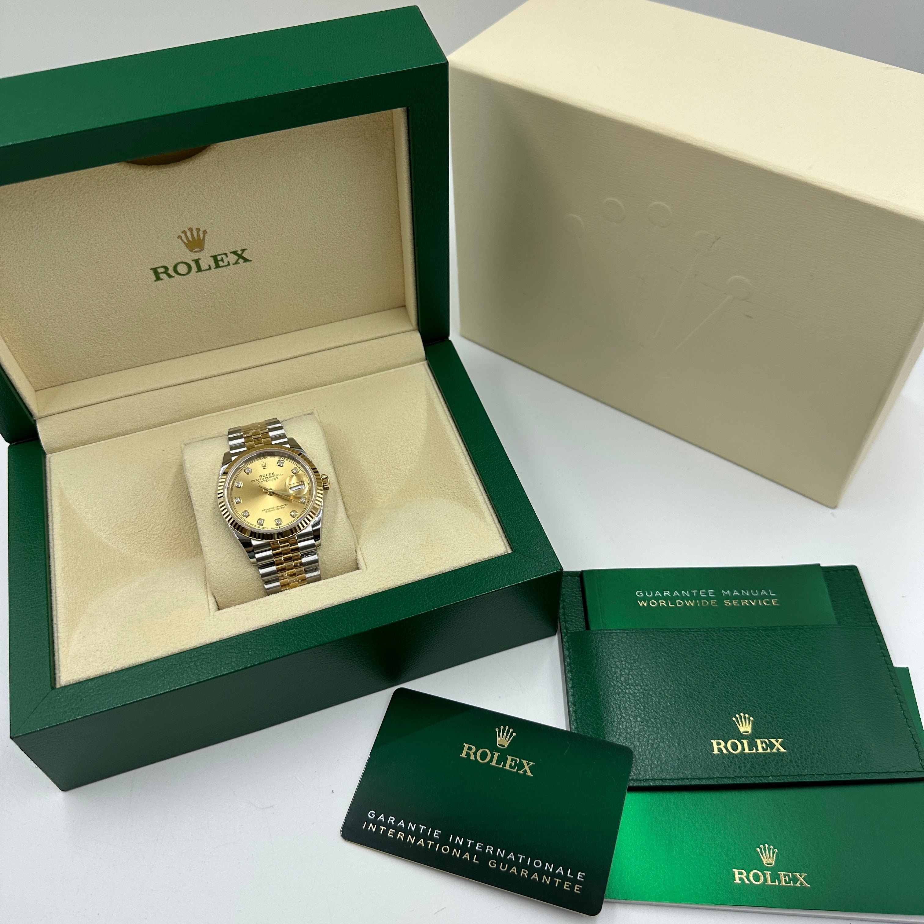 Rolex Datejust 36 126233G Champ Jubilee 2025