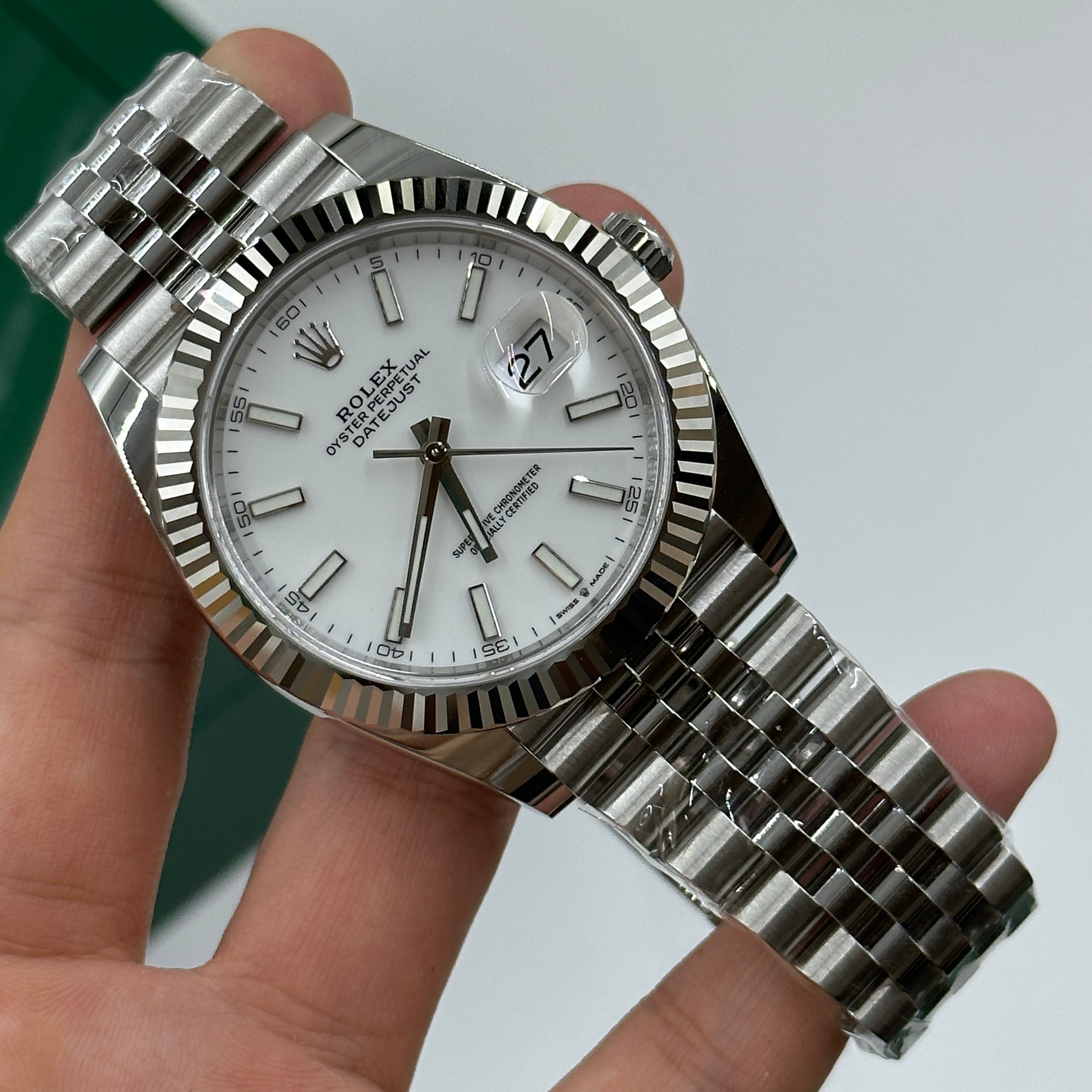 Rolex Datejust 41 126334 Weißer Index Jubilee 2025