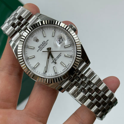 Rolex Datejust 41 126334 Weißer Index Jubilee 2025