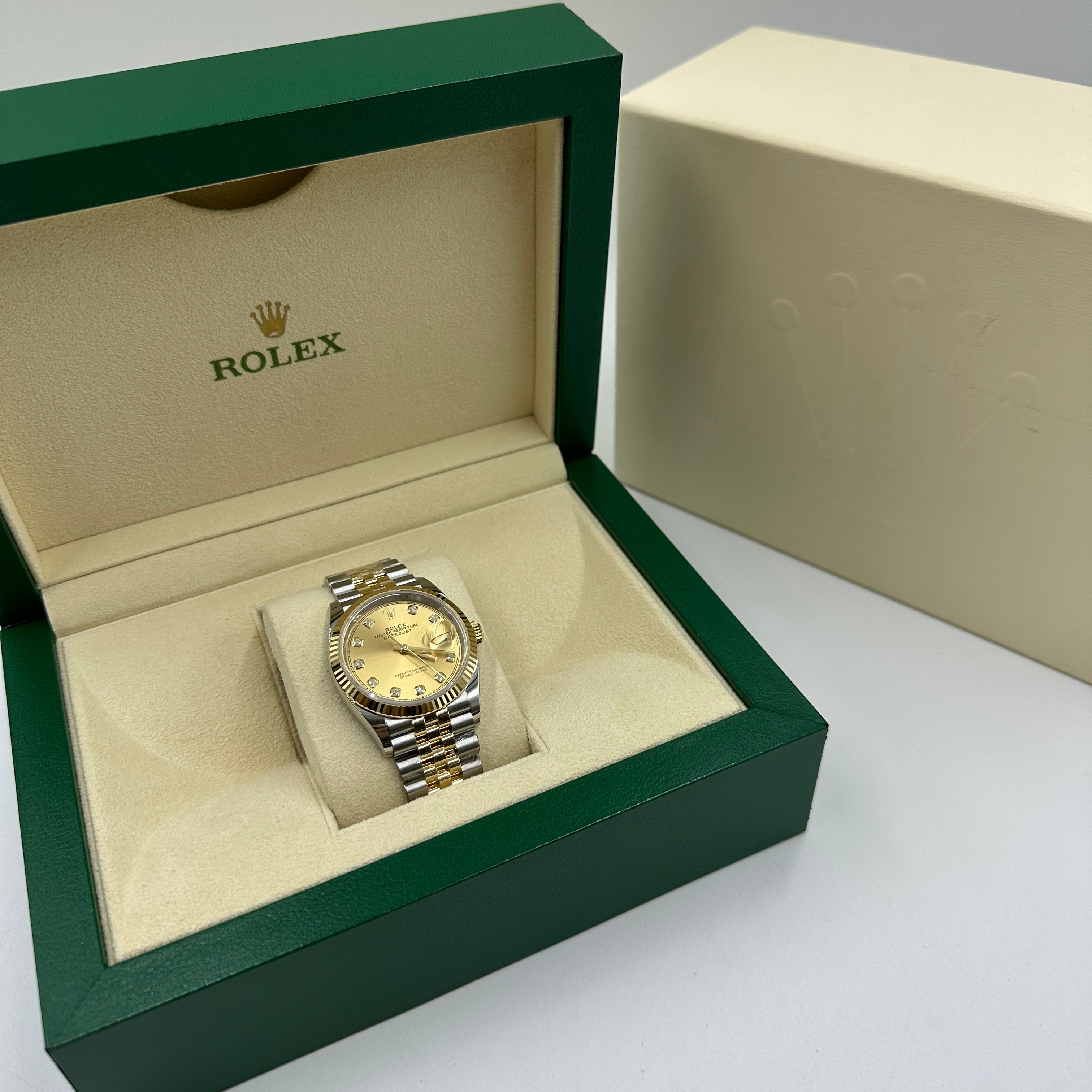 Rolex Datejust 36 126233G Champ Jubilee 2025