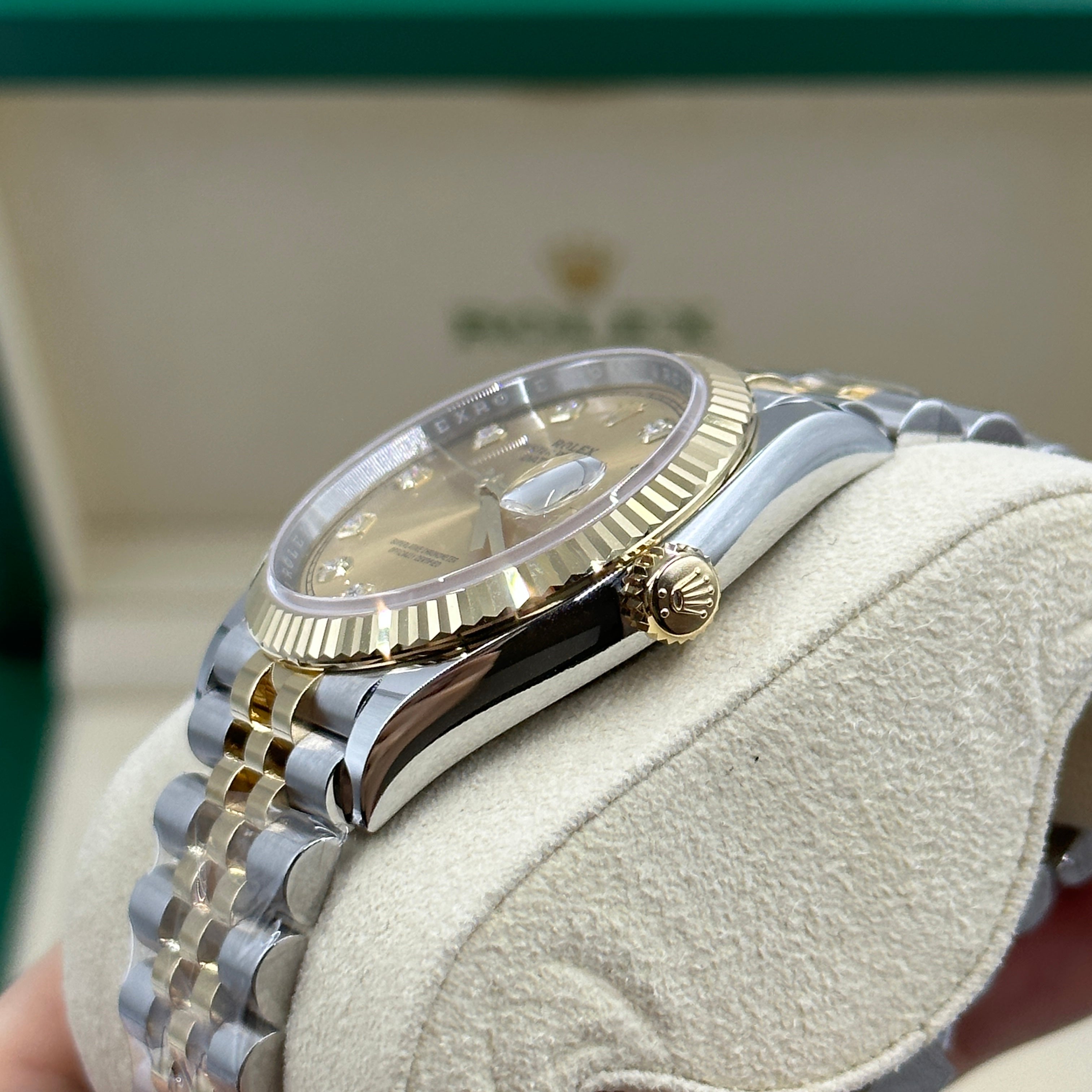 Rolex Datejust 36 126233G Champ Jubilee 2025