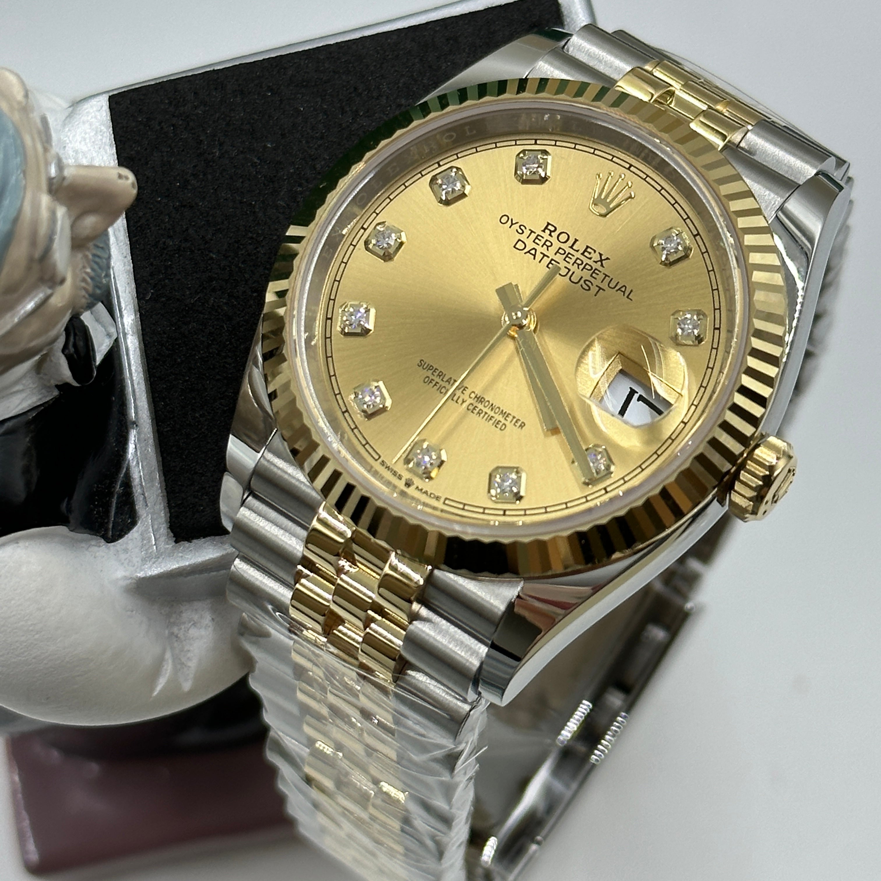 Rolex Datejust 36 126233G Champ Jubilee 2025