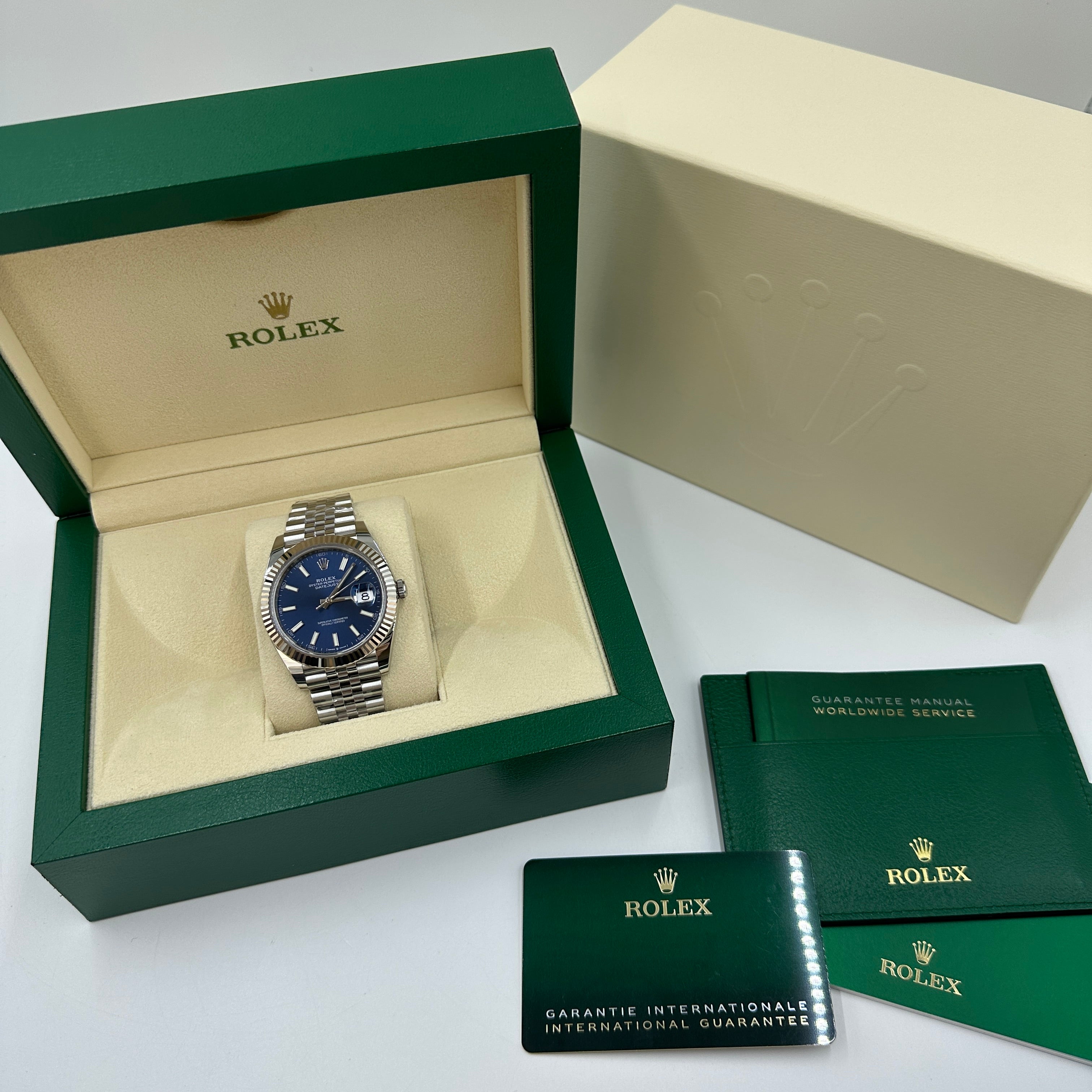 Rolex Datejust 36 126234 Blauer Index Jubilee 2025