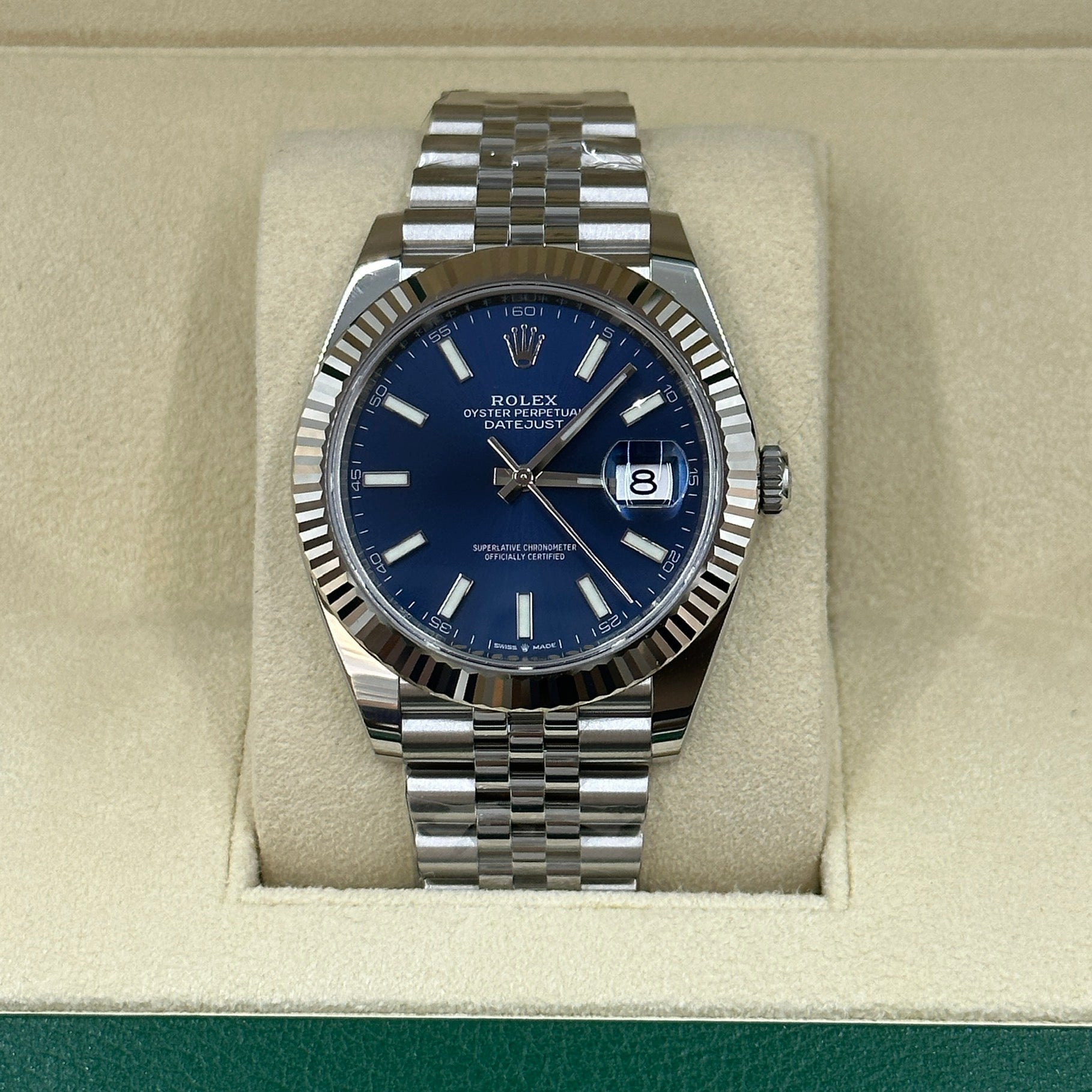 Rolex Datejust 36 126234 Blauer Index Jubilee 2025