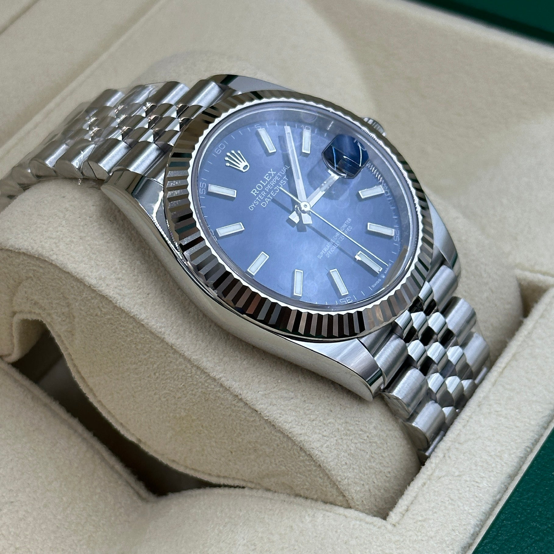 Rolex Datejust 36 126234 Blauer Index Jubilee 2025