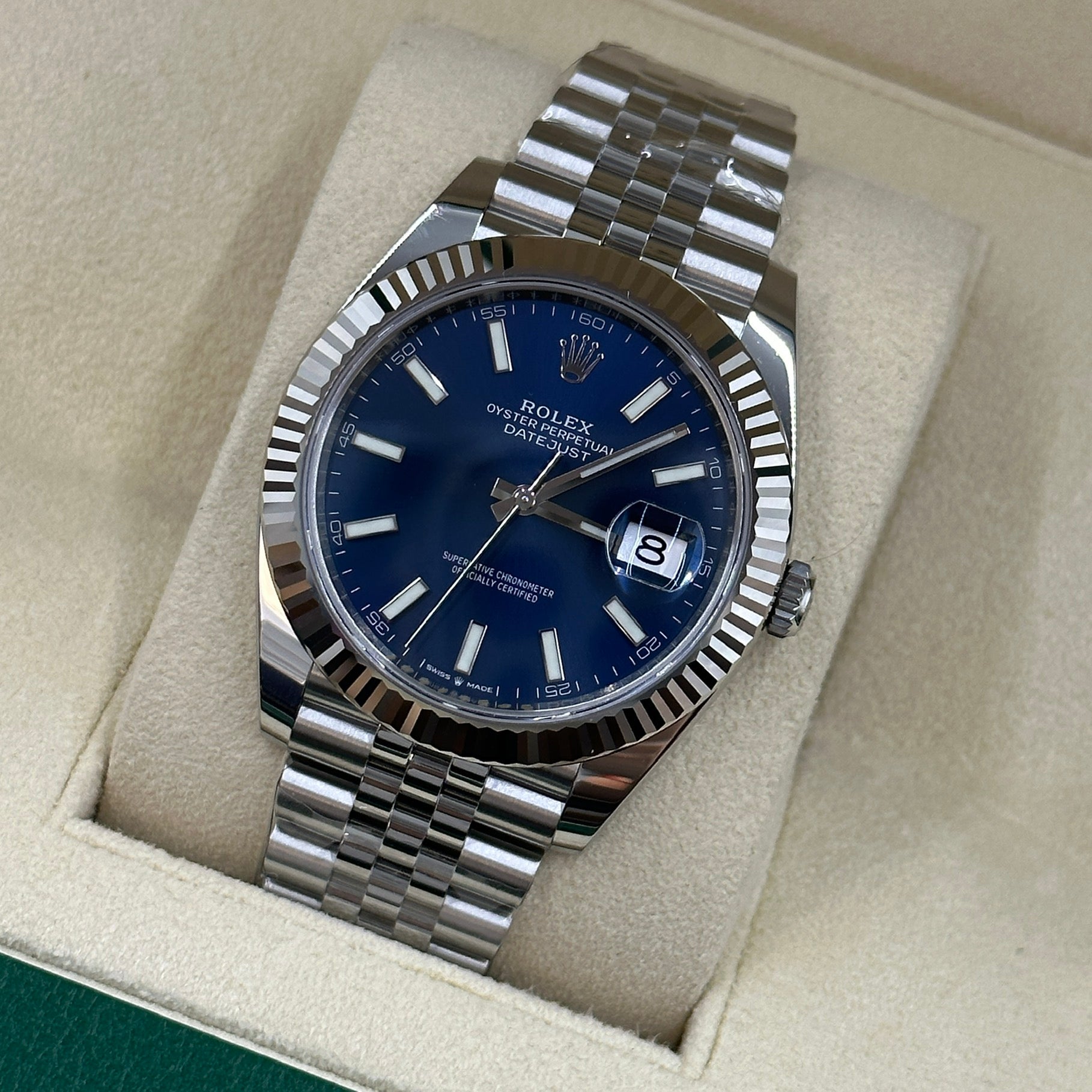 Rolex Datejust 36 126234 Blauer Index Jubilee 2025