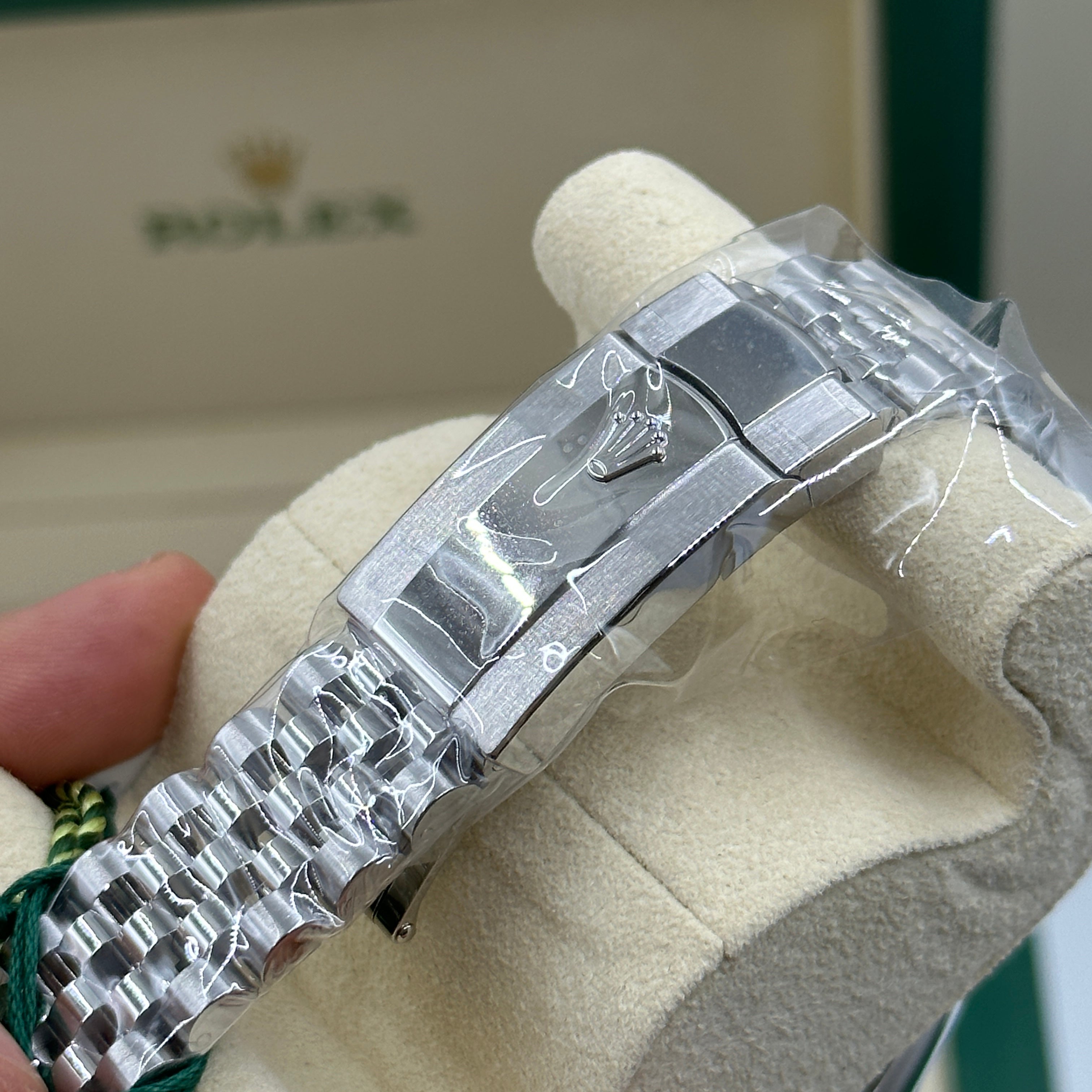 Rolex Datejust 41 126334 Mintgrün Index Jubilee 2025