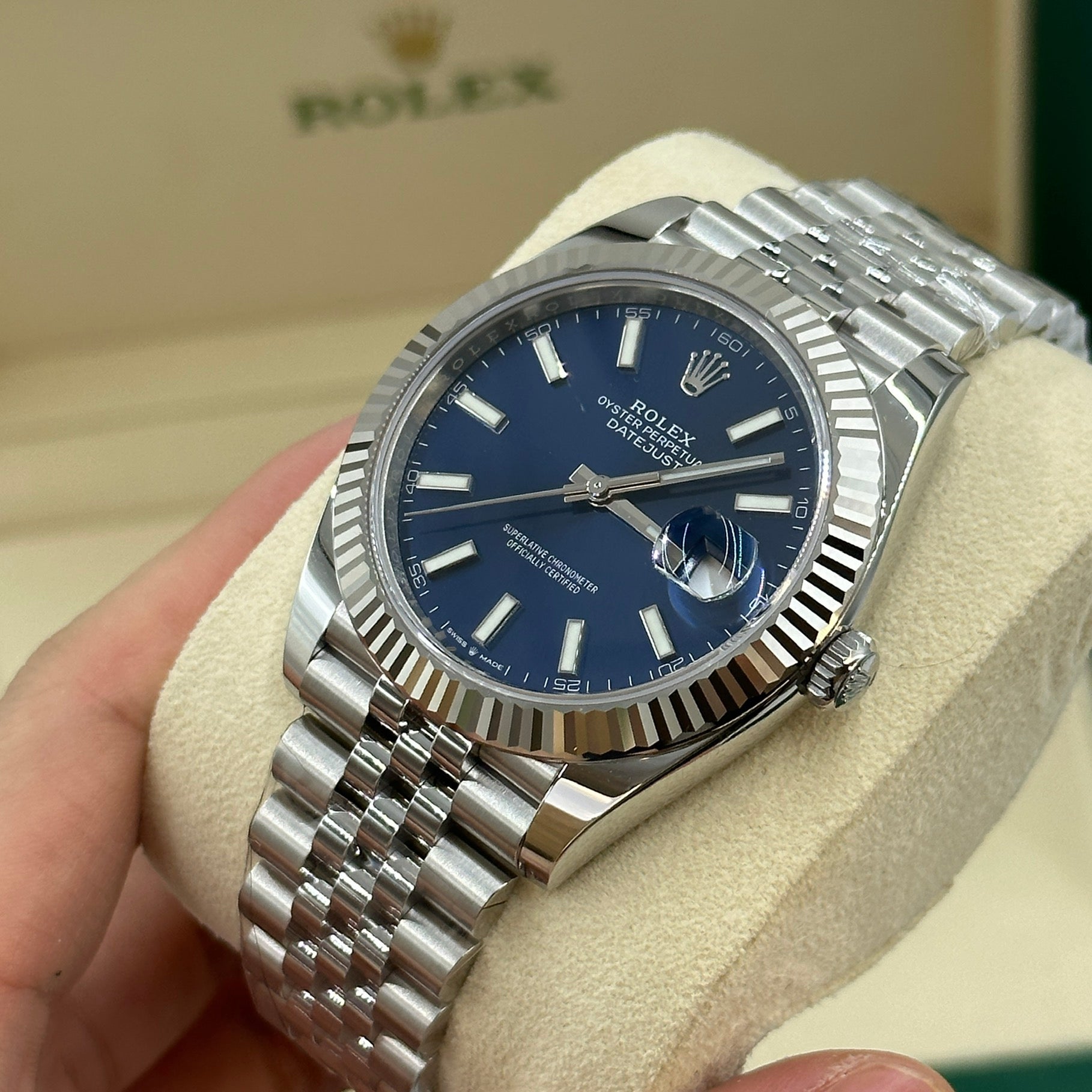 Rolex Datejust 36 126234 Blauer Index Jubilee 2025
