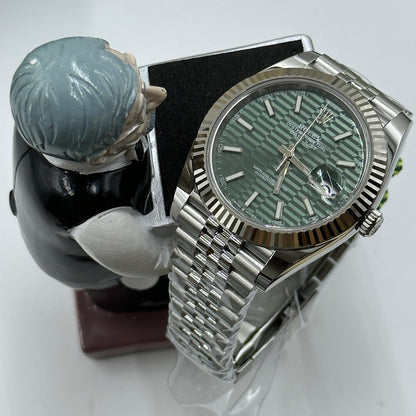 Rolex Datejust 41 126334 Mintgrün Index Jubilee 2025