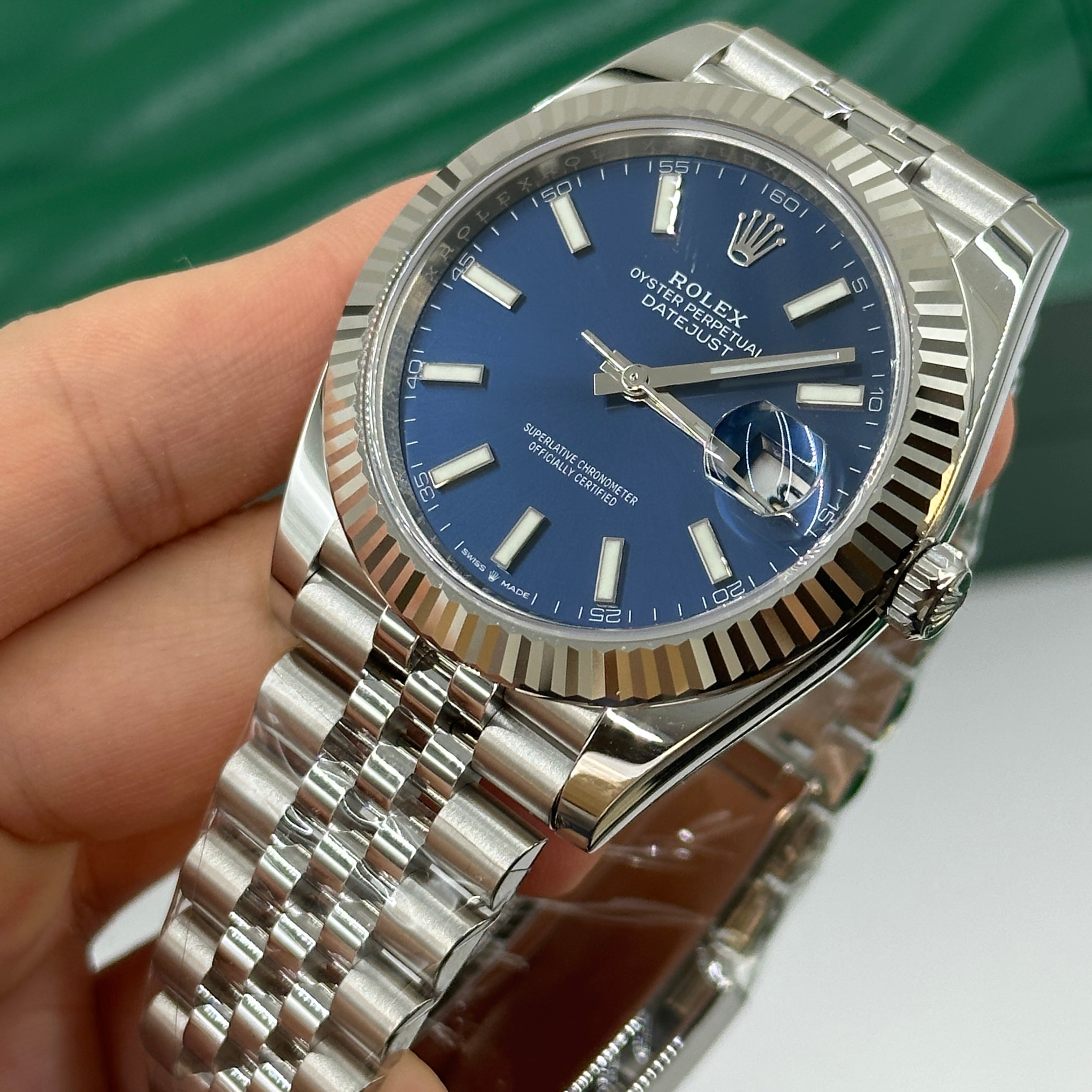 Rolex Datejust 36 126234 Blauer Index Jubilee 2025