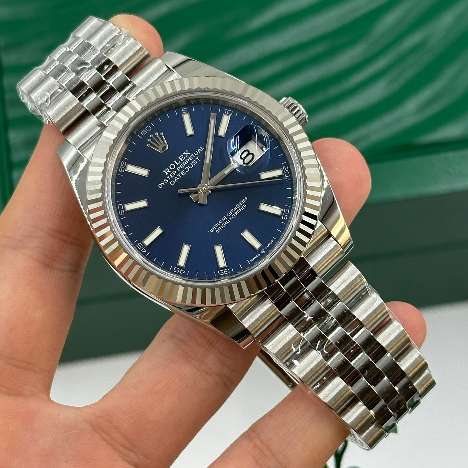 Rolex Datejust 36 126234 Blauer Index Jubilee 2025