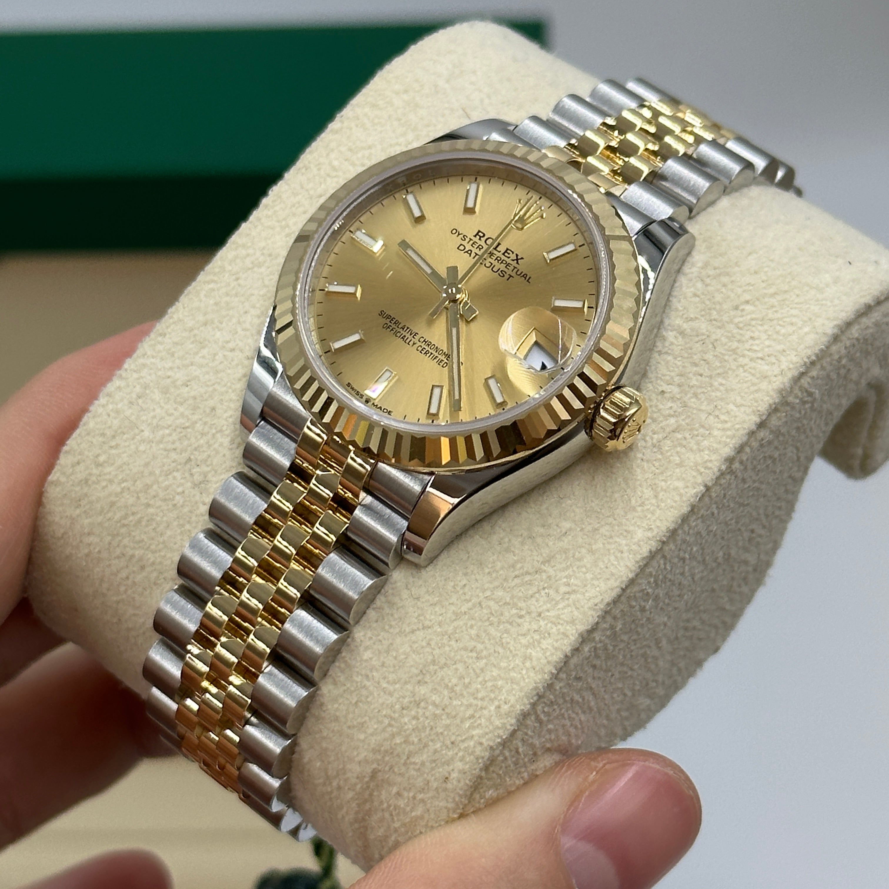 Rolex Datejust 31 278273 Champagne Index Jubilee
