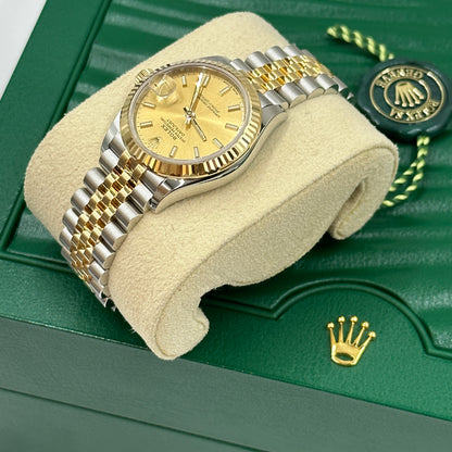 Rolex Datejust 31 278273 Champagne Index Jubilee