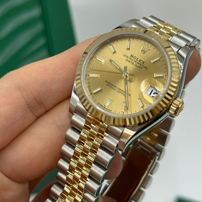 Rolex Datejust 31 278273 Champagne Index Jubilee