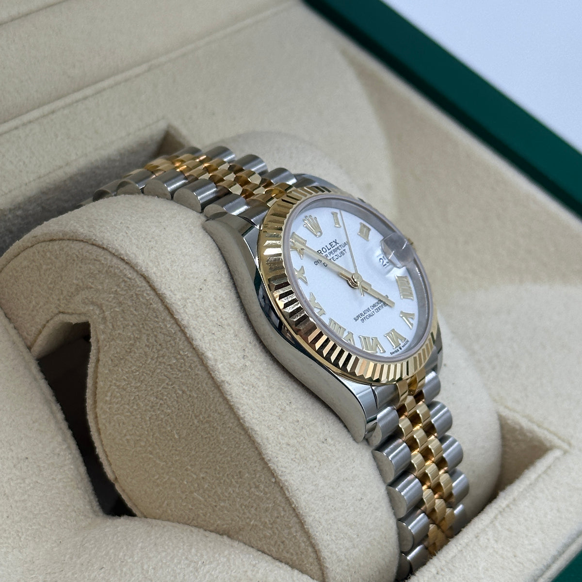 Rolex Datejust 31 278273 White Roman Jubilee 2026