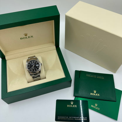 Rolex Datejust 41 126334 Schwarzer Index Oyster 2025