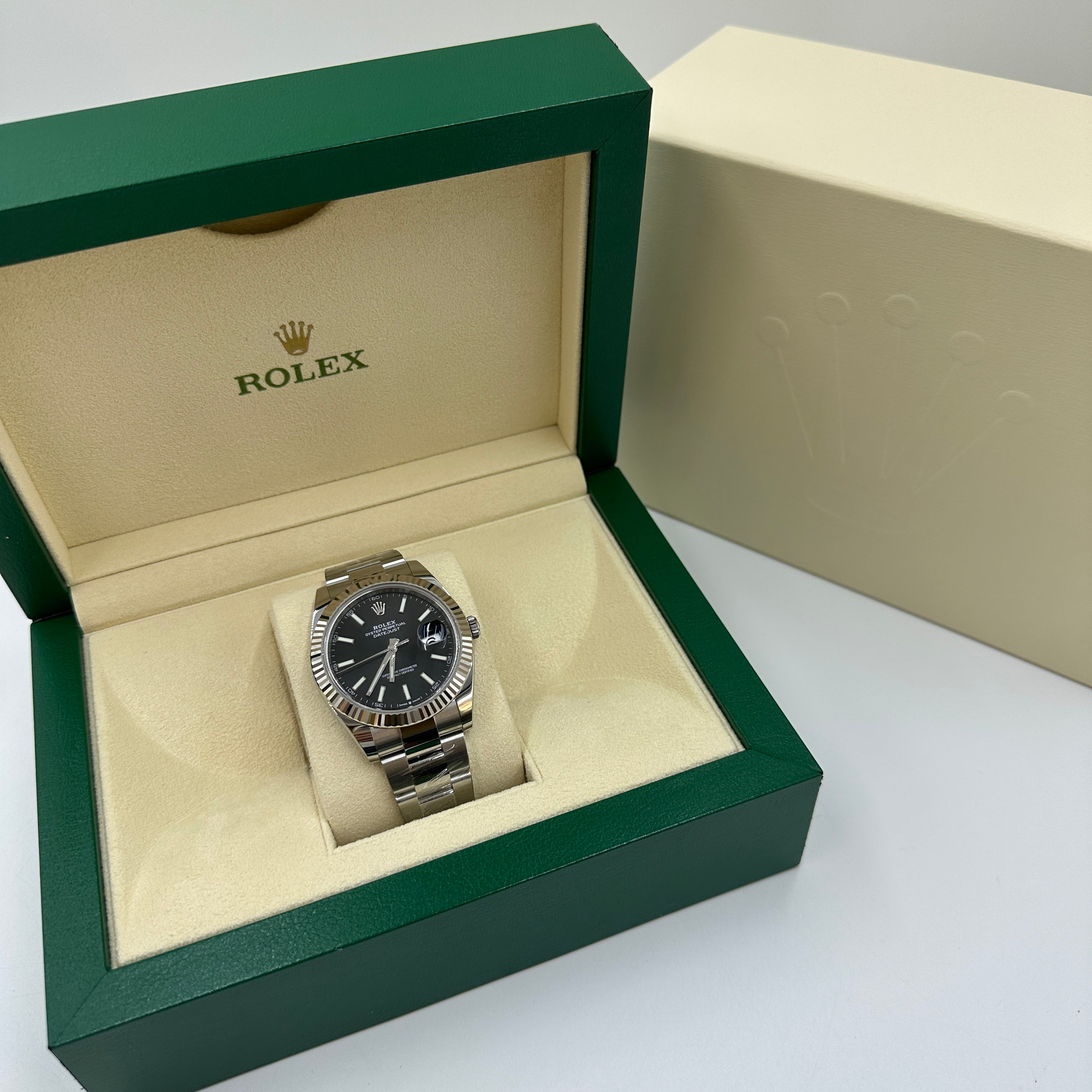Rolex Datejust 41 126334 Schwarzer Index Oyster 2025