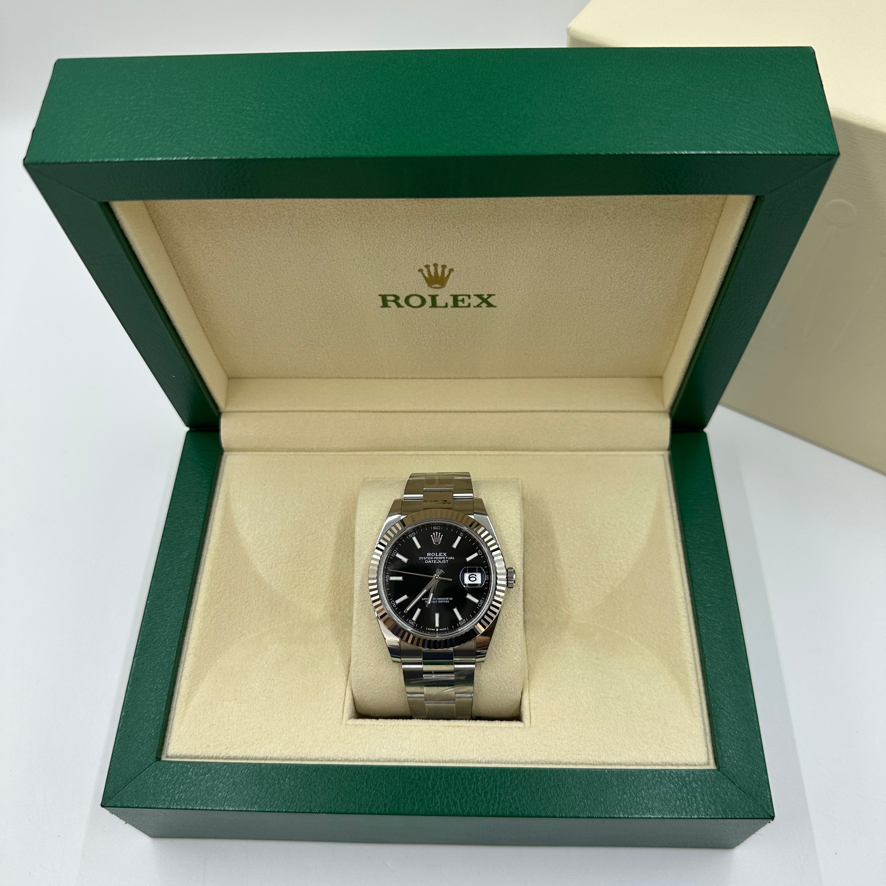 Rolex Datejust 41 126334 Schwarze Auster 2022