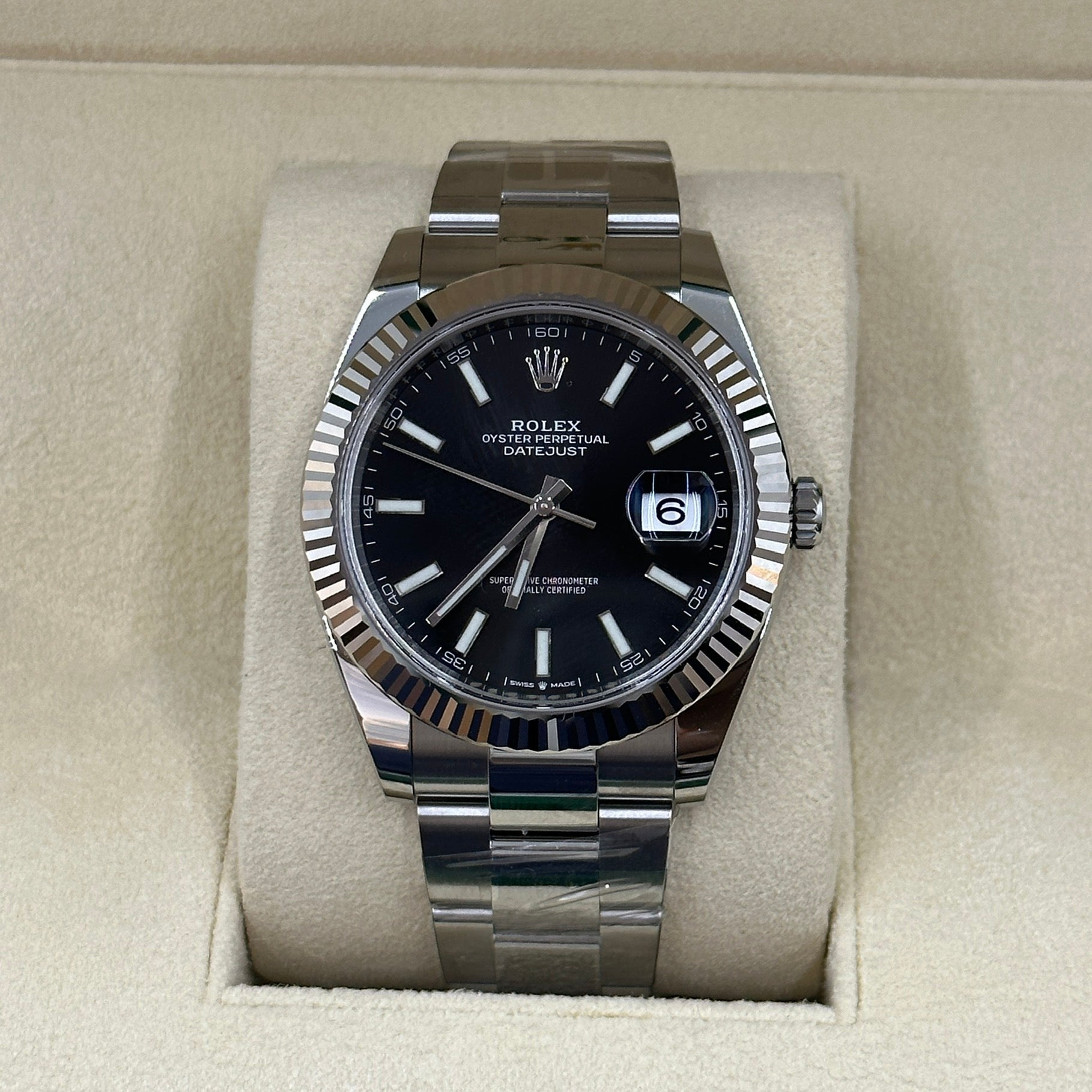 Rolex Datejust 41 126334 Schwarze Auster 2022