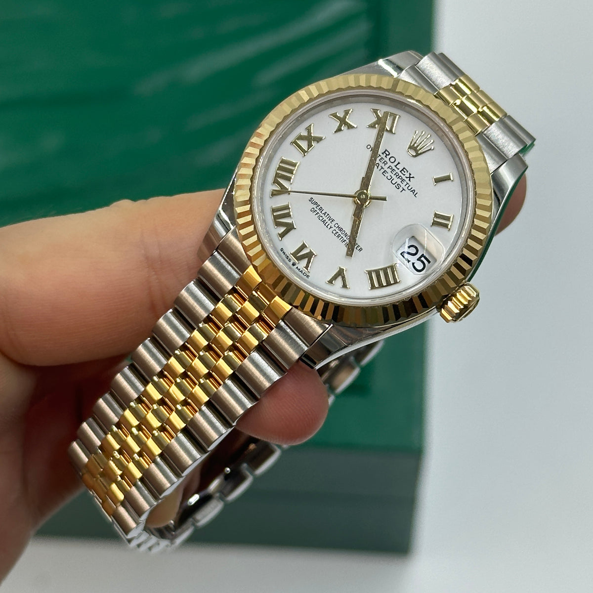 Rolex Datejust 31 278273 White Roman Jubilee 2026