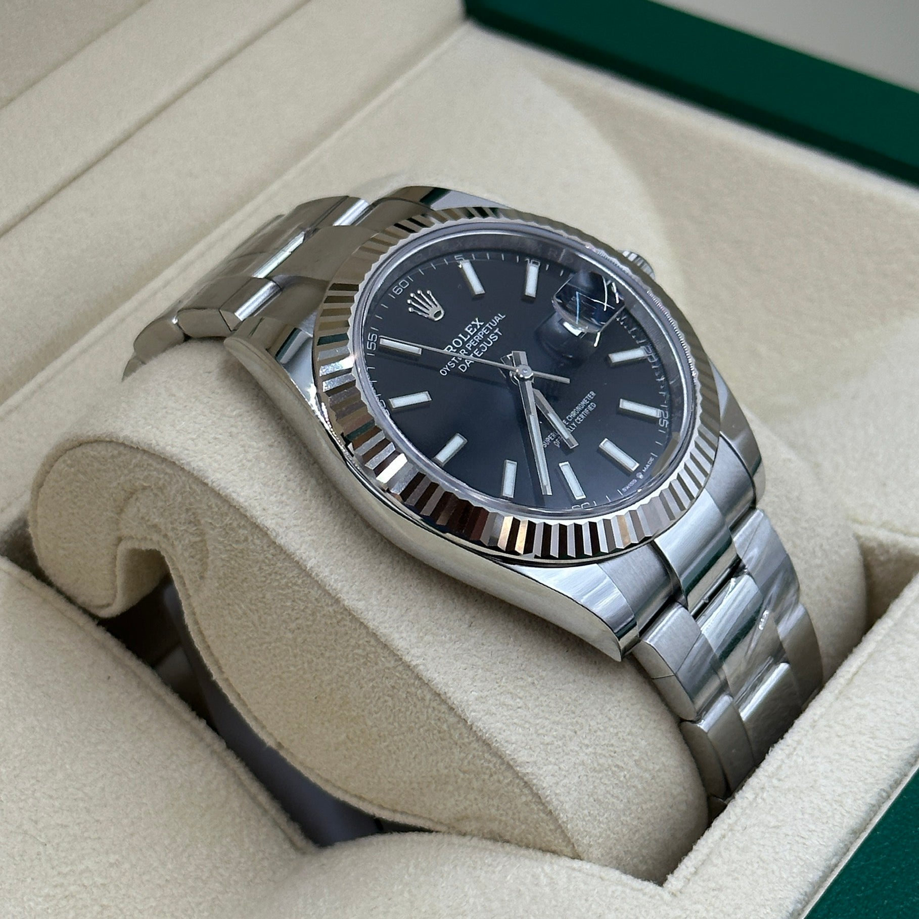 Rolex Datejust 41 126334 Schwarze Auster 2022