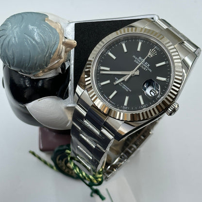 Rolex Datejust 41 126334 Schwarzer Index Oyster 2025