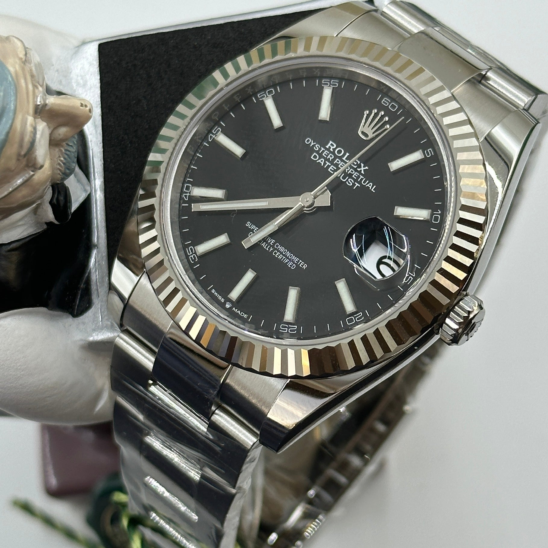 Rolex Datejust 41 126334 Schwarzer Index Oyster 2025