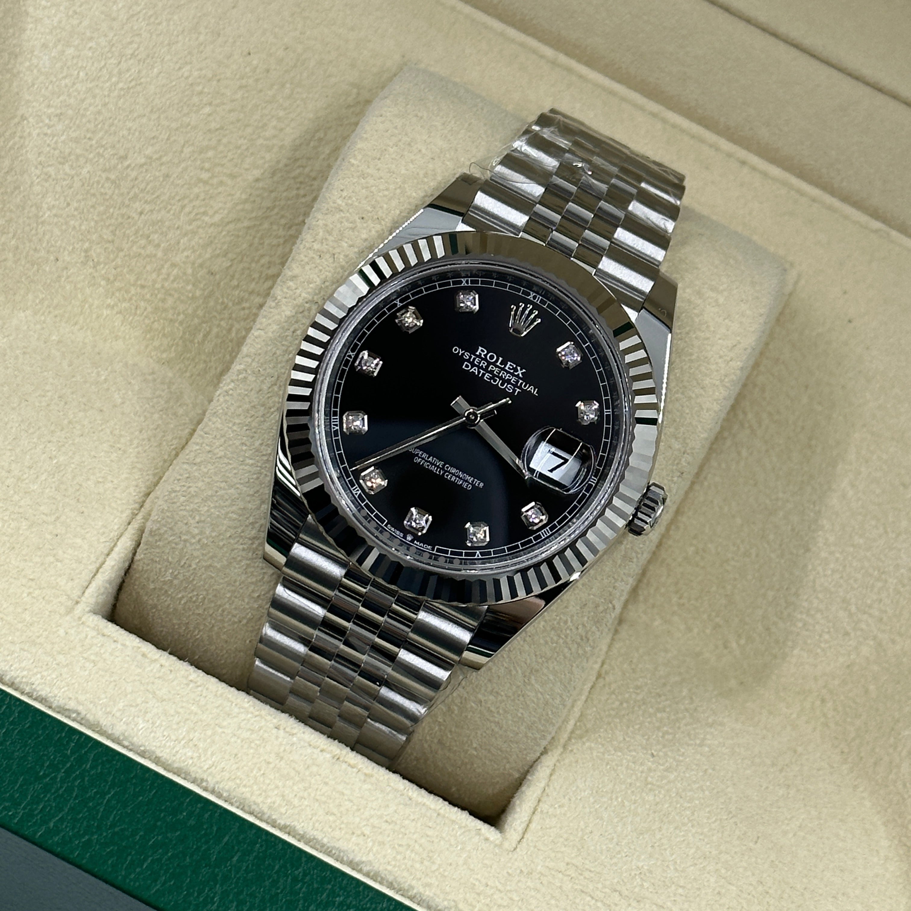 ROLEX Datejust 41  126334G BLACK OYS