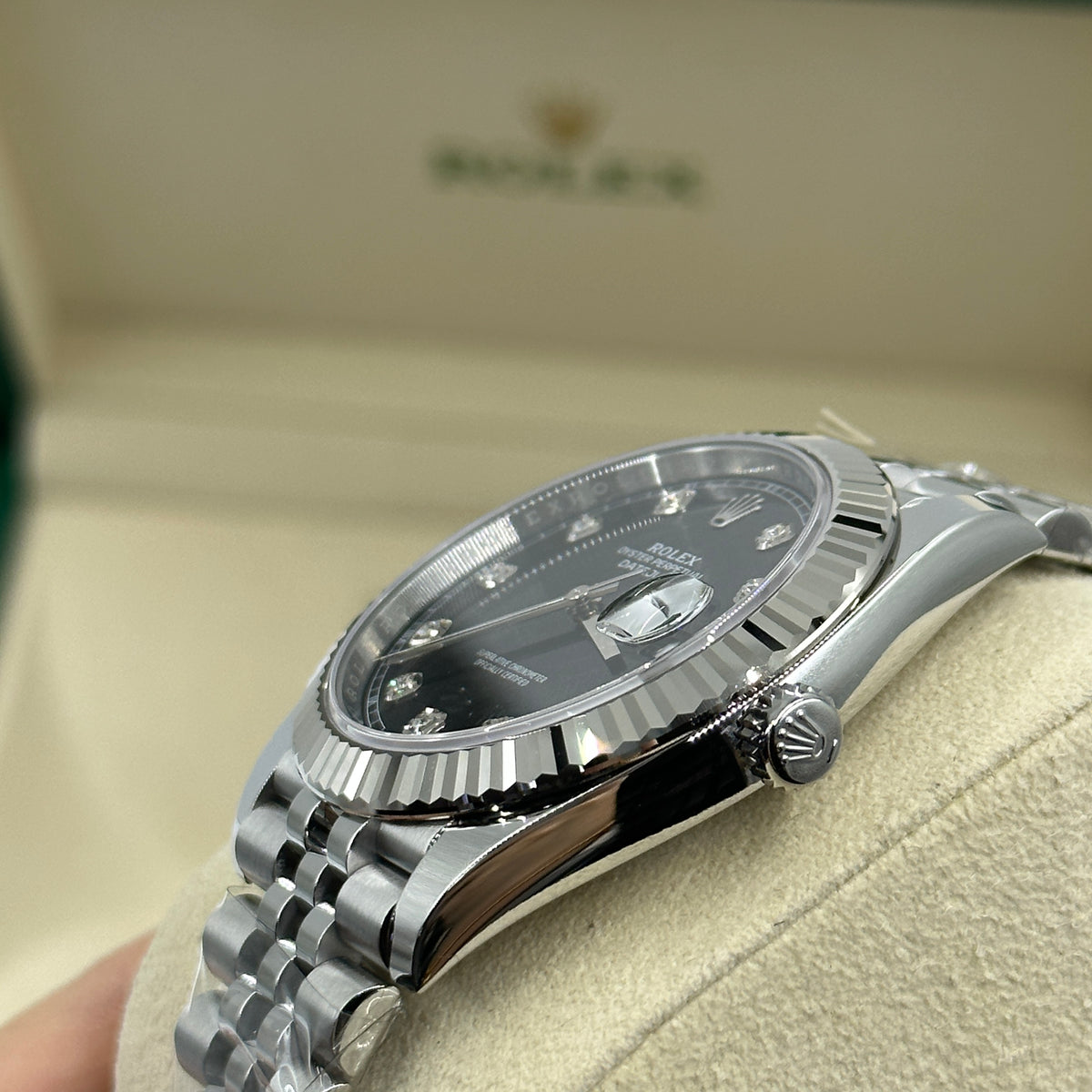 Rolex Datejust 41 126334G Black Jubilee 2025