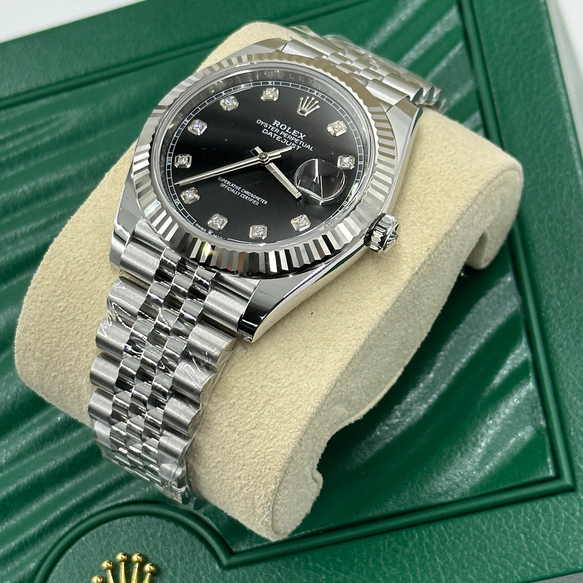 Rolex Datejust 41 126334G Black Jubilee 2025