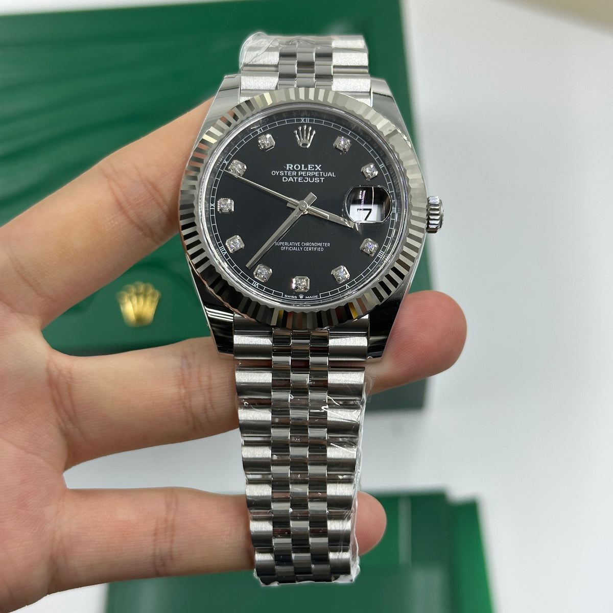 Rolex Datejust 41 126334G Black Jubilee 2026