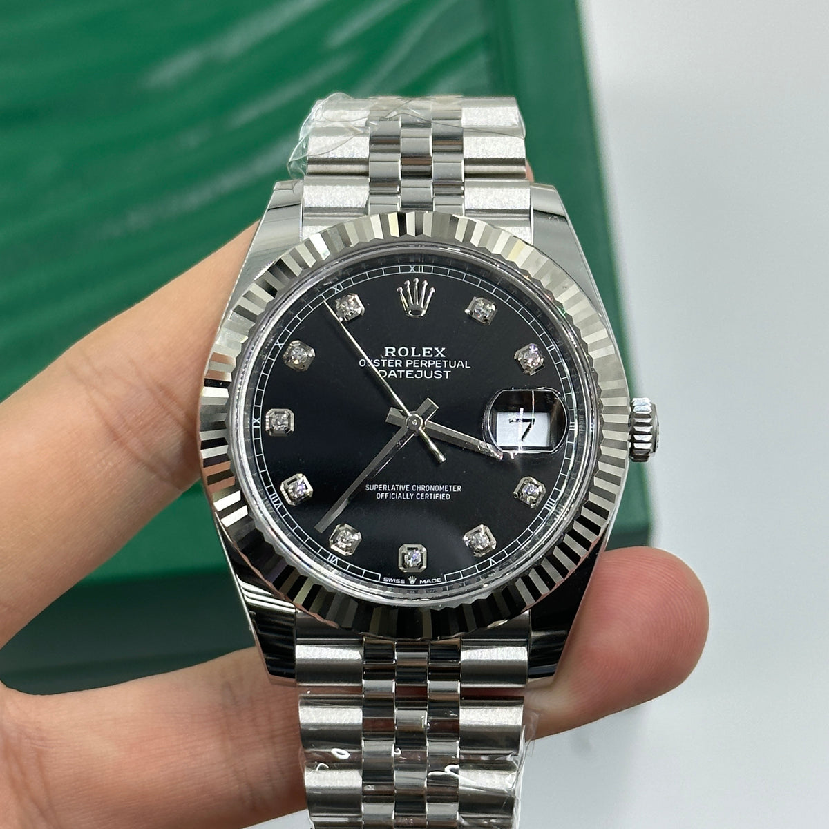 Rolex Datejust 41 126334G Black Jubilee 2025