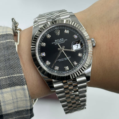 Rolex Datejust 41 126334G Black Jubilee 2025