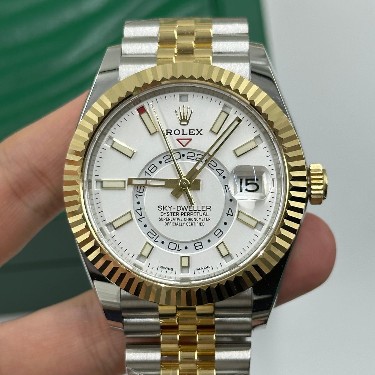 Rolex 326933 White Jubilee 2025