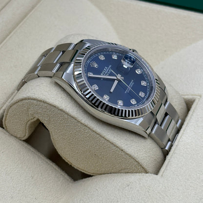 Rolex Datejust 41 126334G Blaue Auster 2024