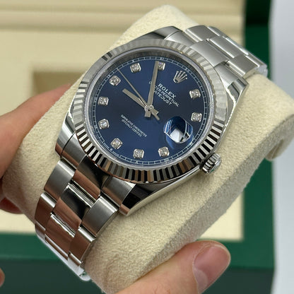 Rolex Datejust 41 126334G Blaue Auster 2024
