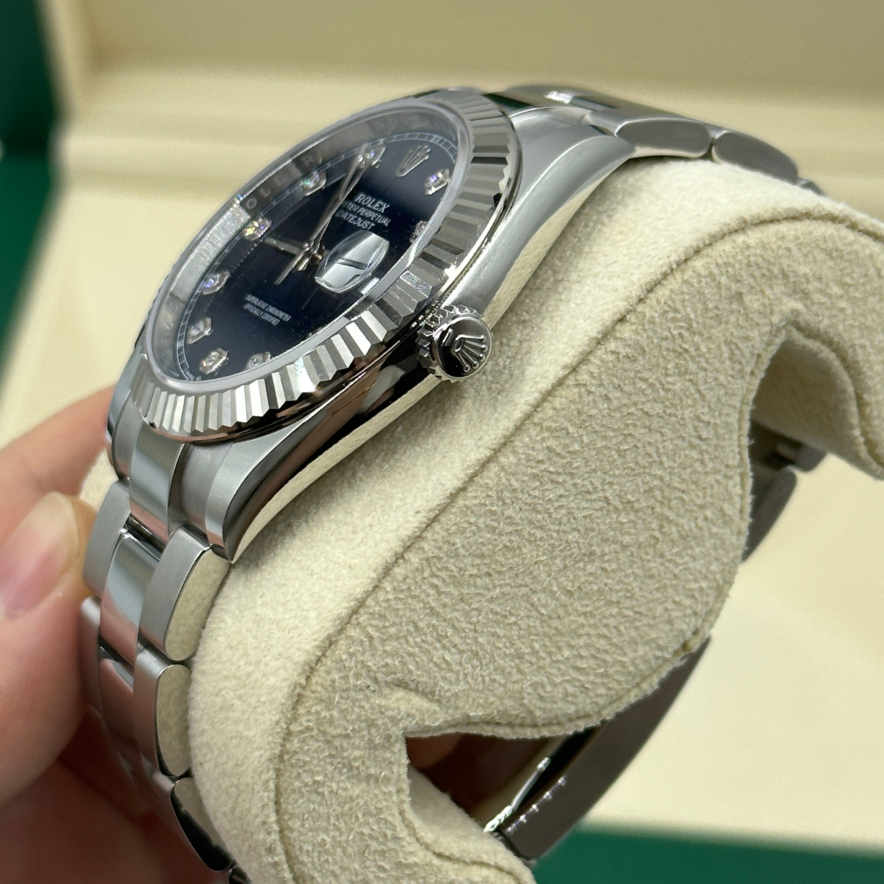 Rolex Datejust 41 126334G Blaue Auster 2024