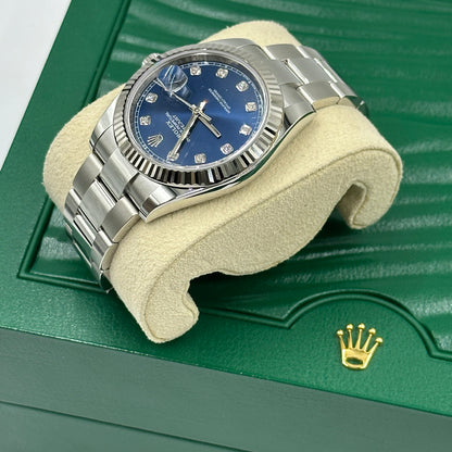 Rolex Datejust 41 126334G Blaue Auster 2024