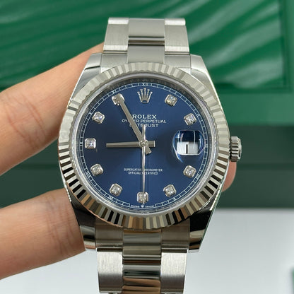 Rolex Datejust 41 126334G Blaue Auster 2024