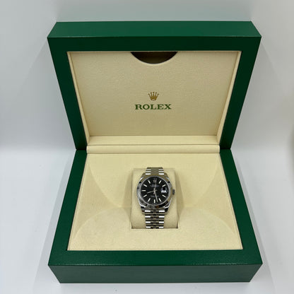 Rolex Datejust 41 126300 Schwarzer Index Jubilee 2025