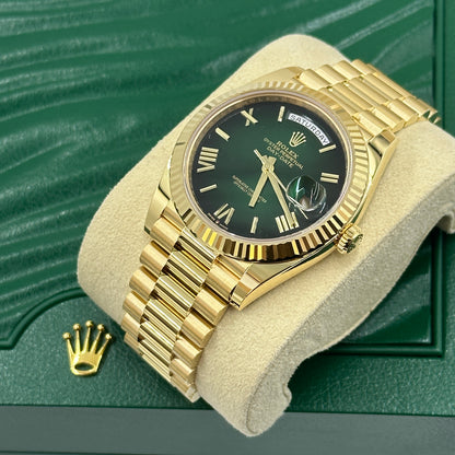 Rolex Day-Date 40 228238 Green Ombré Roman 2026