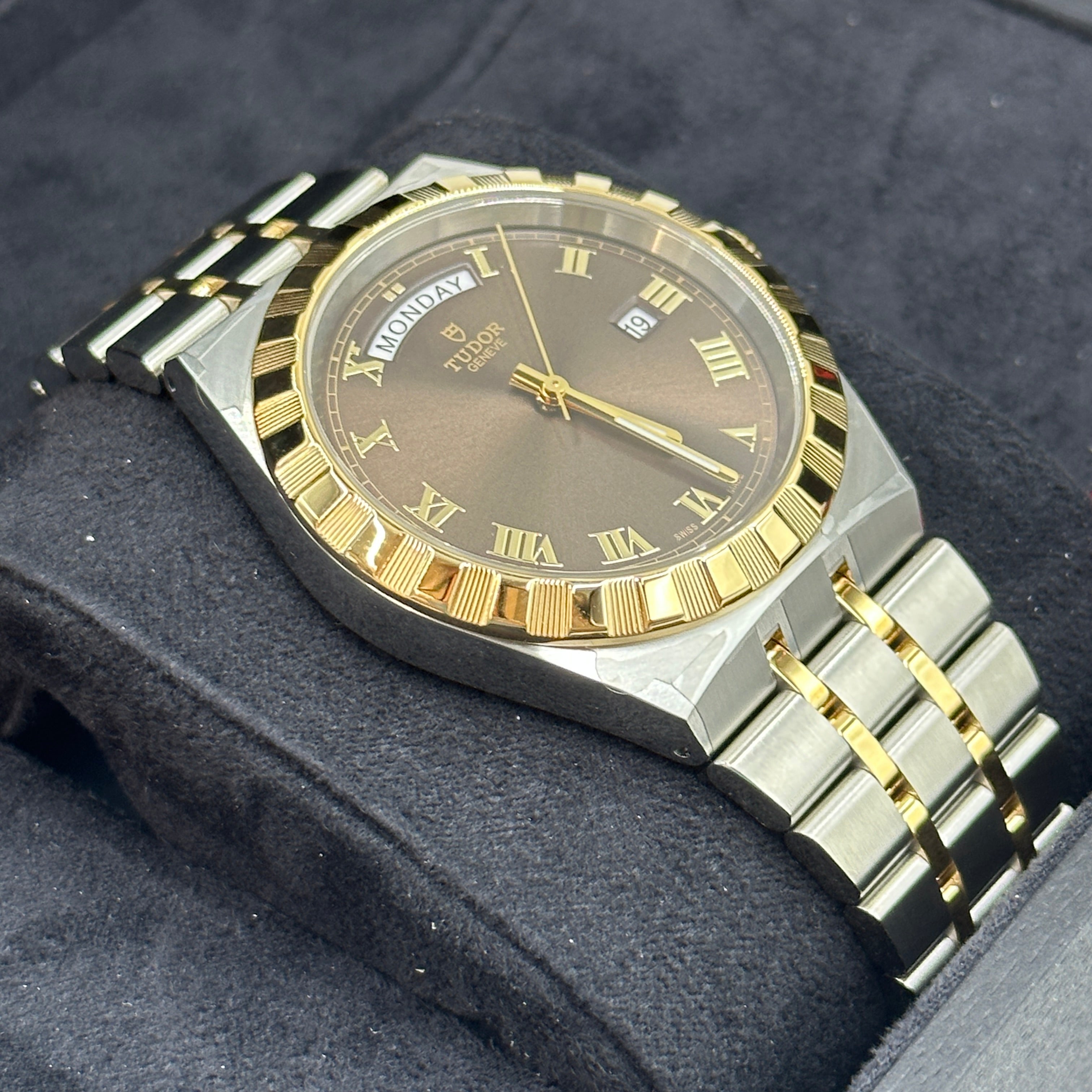 Tudor 28603-0007 Royal Day-Date 41 Stainless Stee
