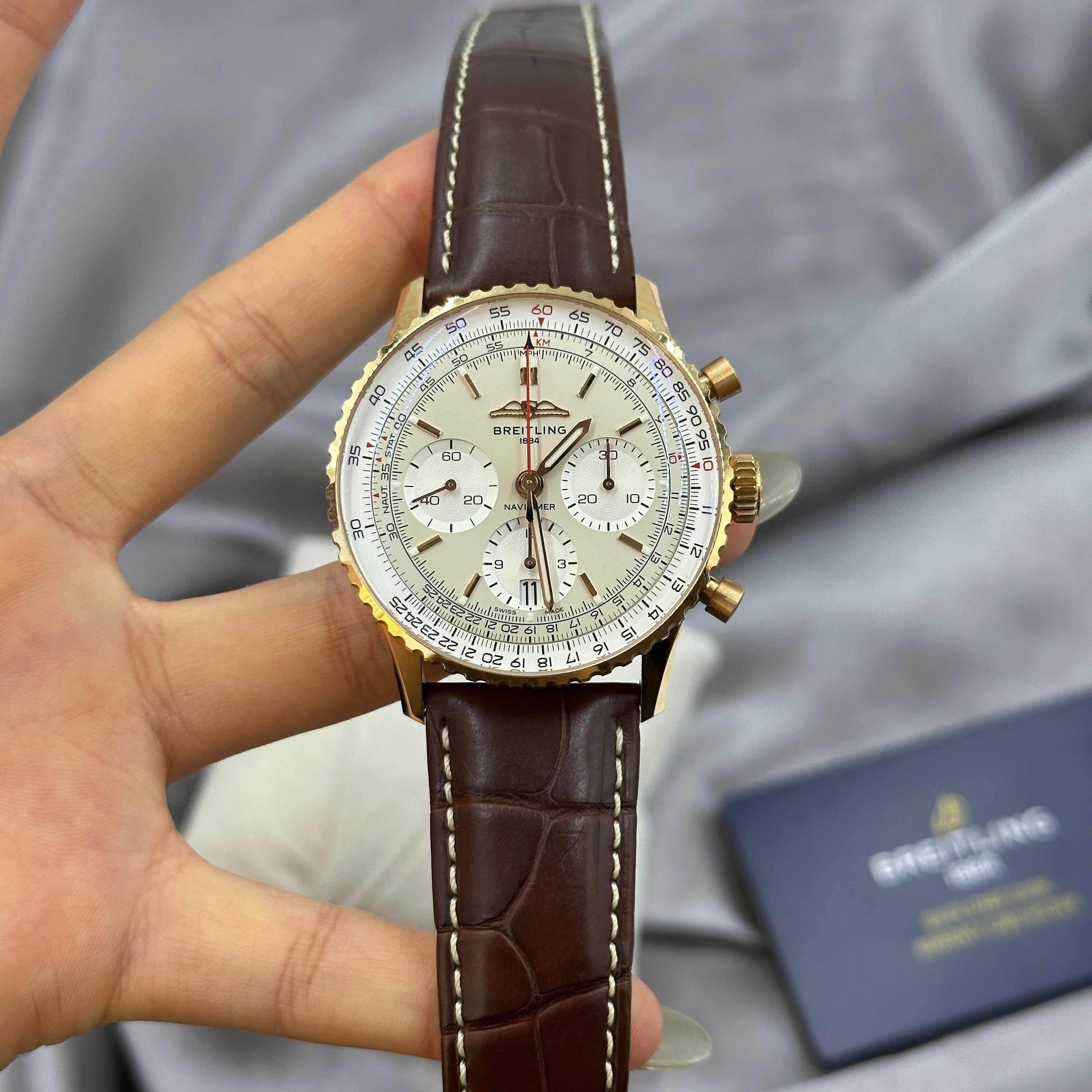 Breitling Navitimer 41mm B01 Chronograph 41 Rb0139211G1P1 2024