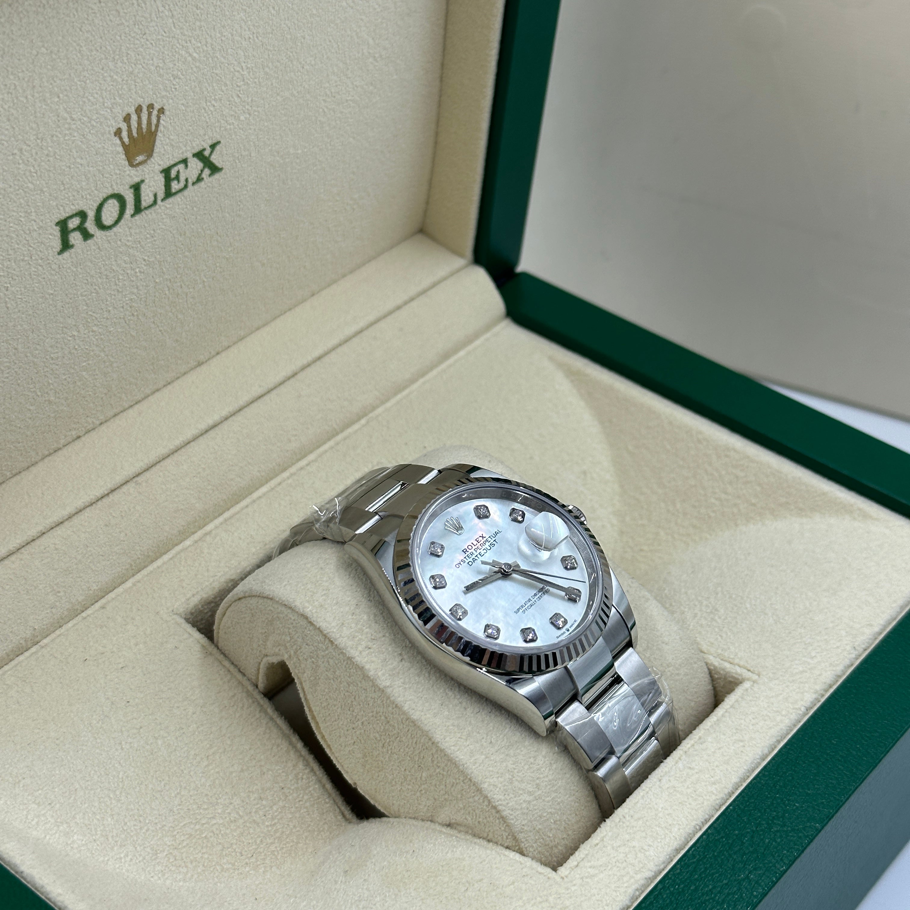 Rolex Datejust 36 126234Ng Weiße Auster 2025