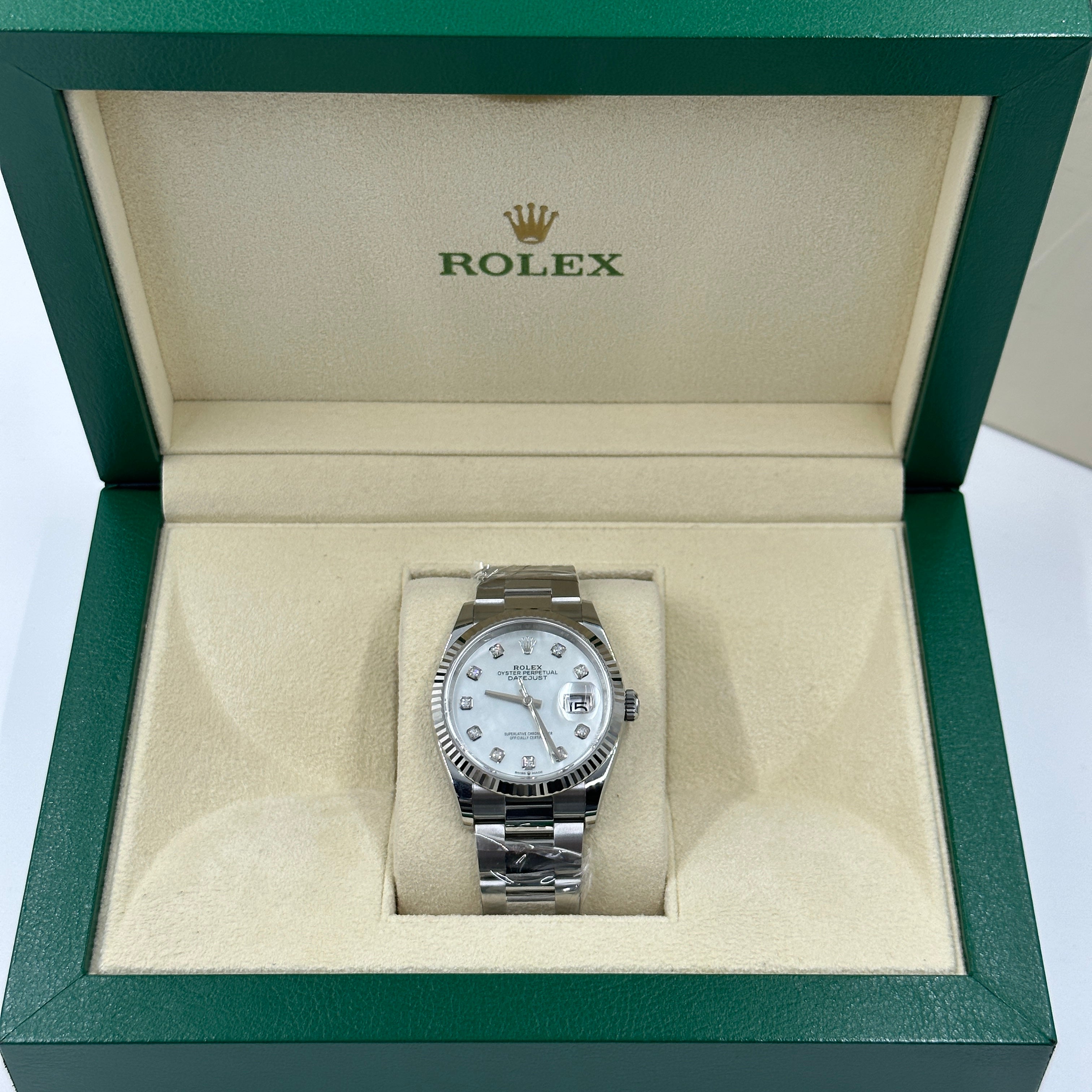 Rolex Datejust 36 126234Ng Weiße Auster 2025