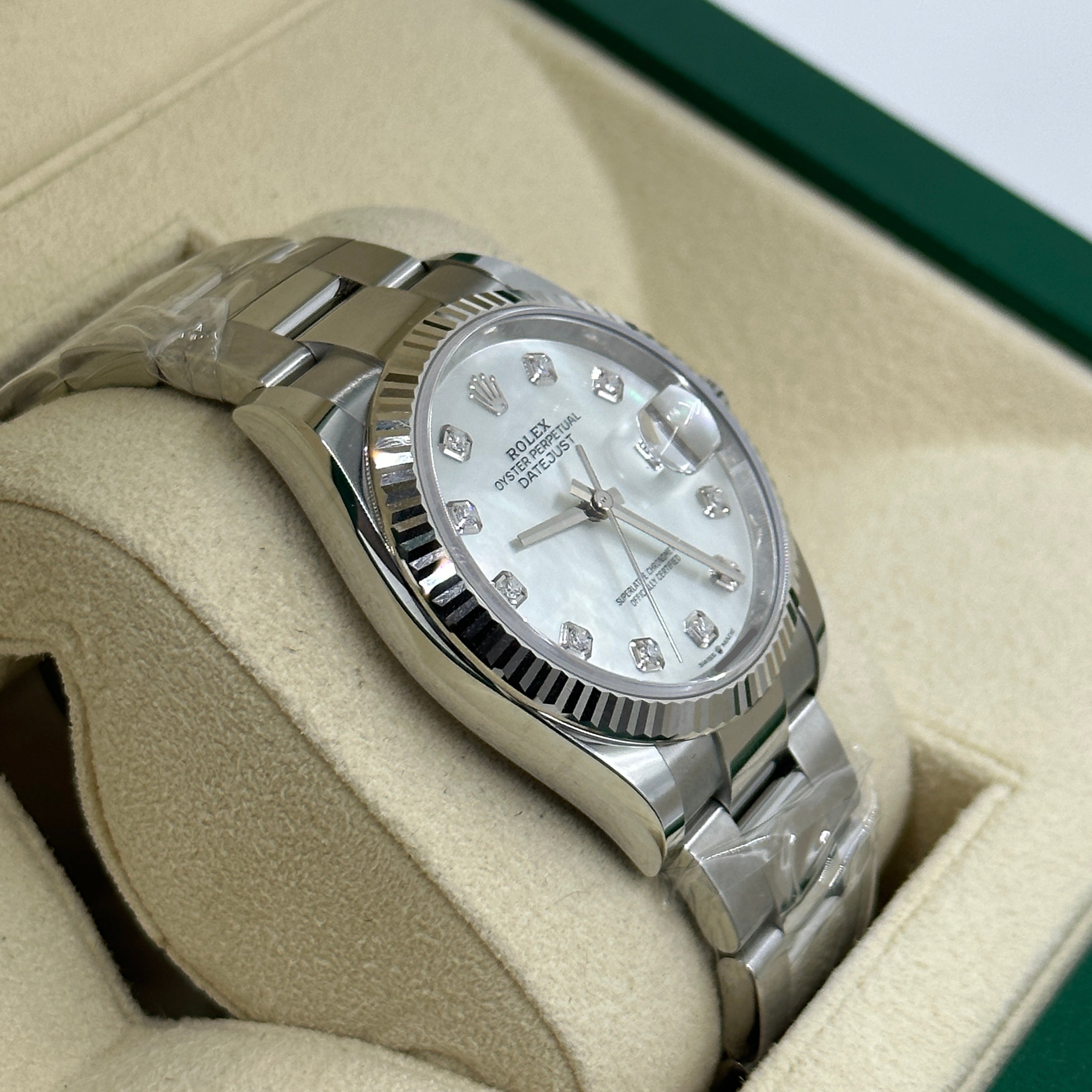 Rolex Datejust 36 126234Ng Weiße Auster 2025