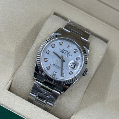 Rolex Datejust 36 126234Ng Weiße Auster 2025