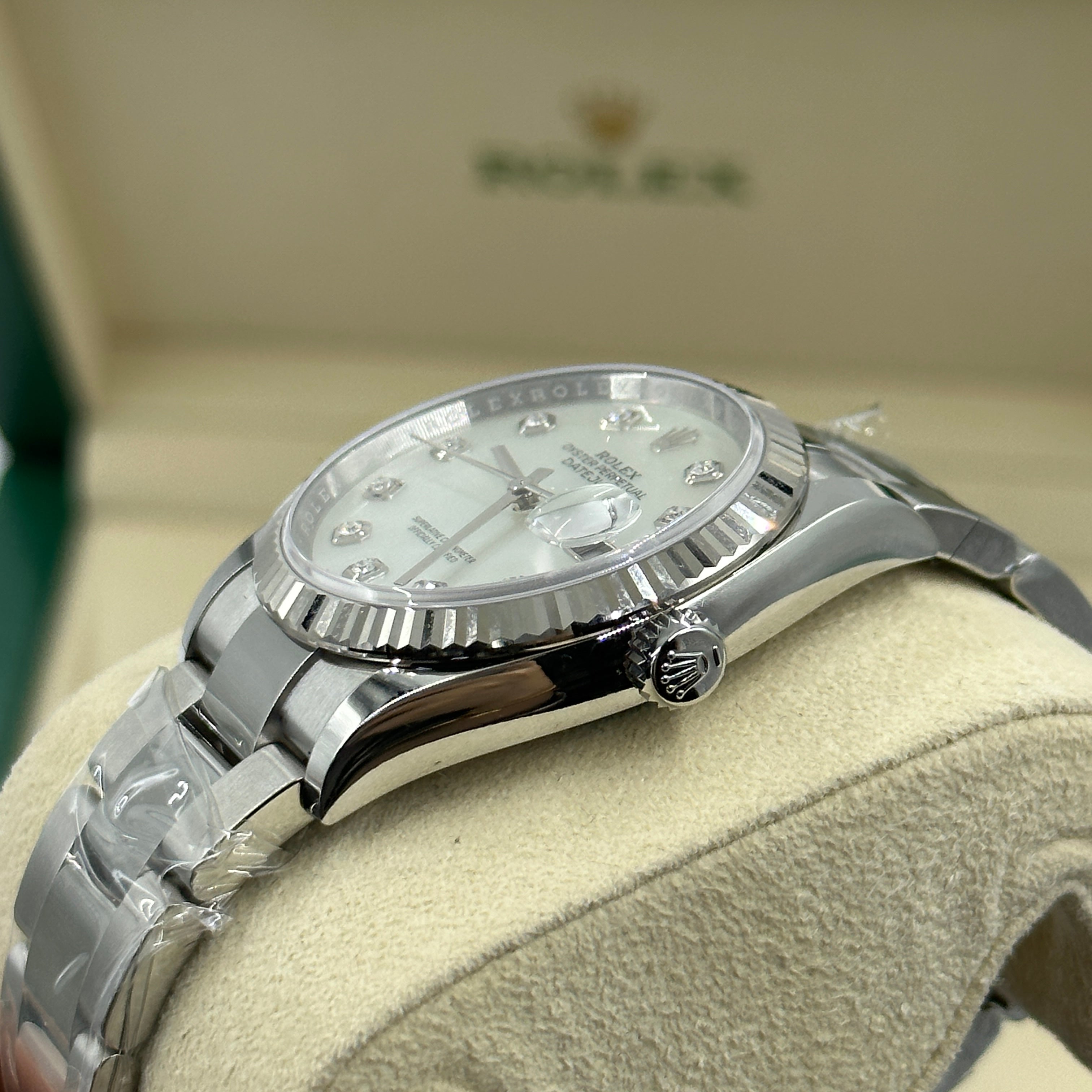 Rolex Datejust 36 126234Ng Weiße Auster 2025