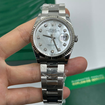 Rolex Datejust 36 126234Ng Weiße Auster 2025