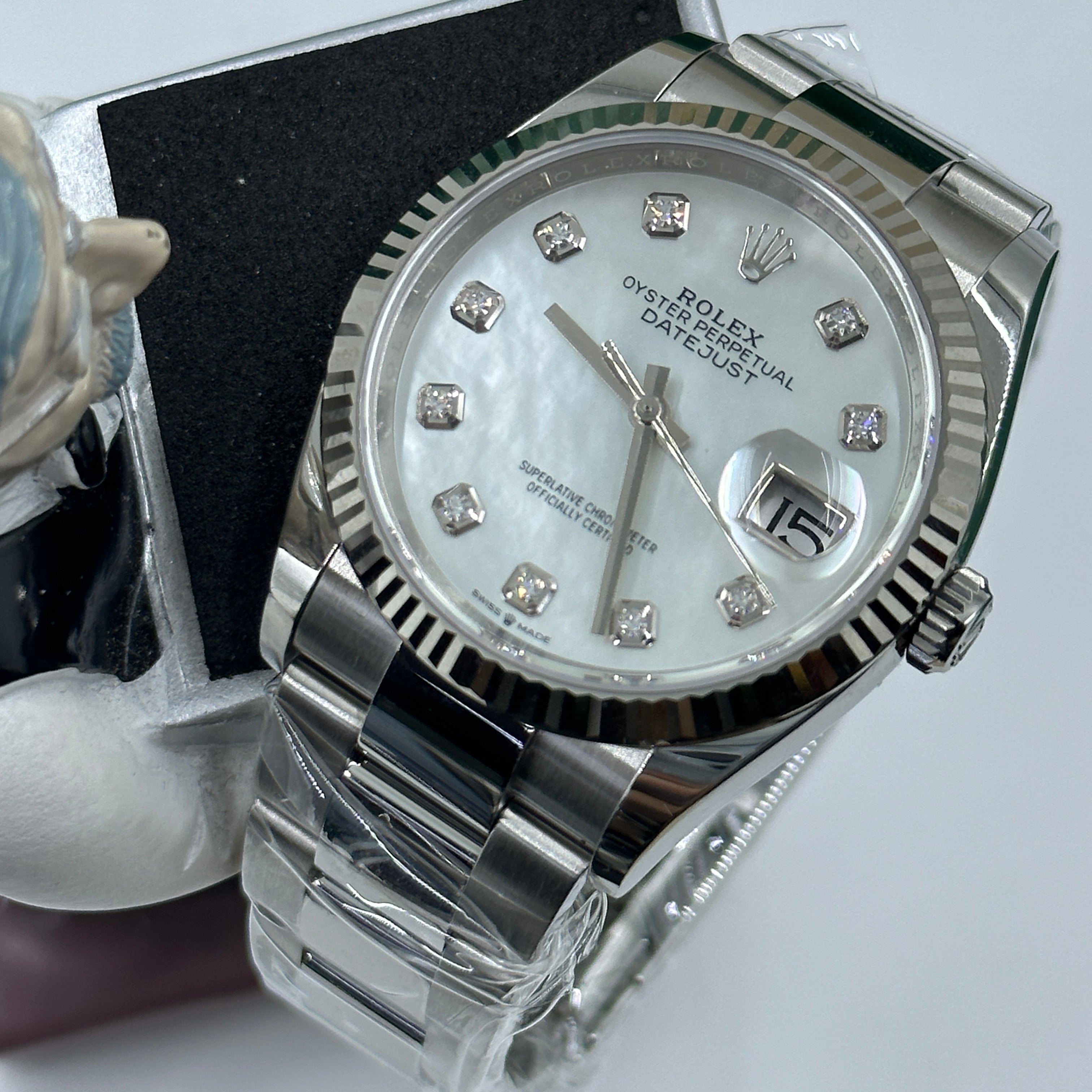 Rolex Datejust 36 126234Ng Weiße Auster 2025